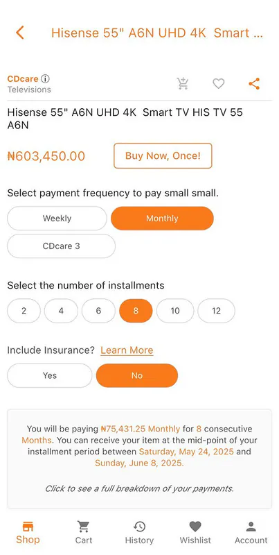 Where To Buy Affordable Hisense TVs On installment In Nigeria and Hisense TV Nigeria Pricelist